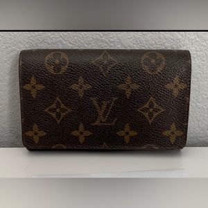 Louis Vuitton Monogram Brown Canvas Wallet